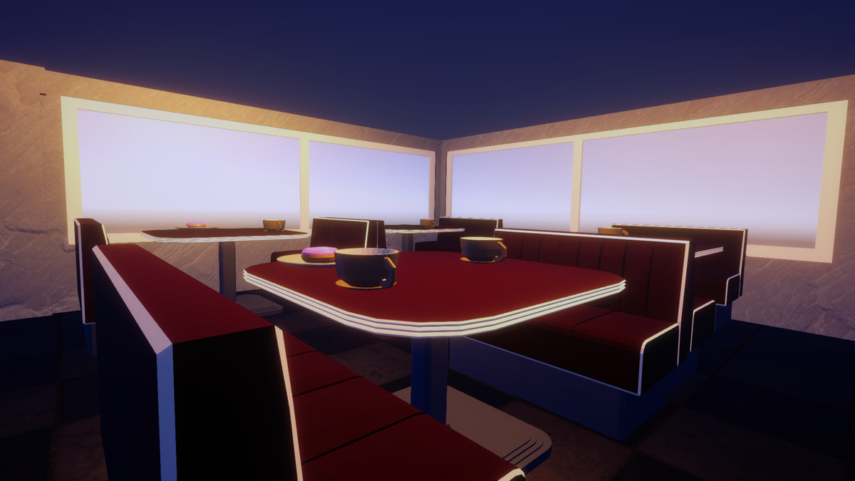 Retro Diner - Stylized 3D Restaurant Environment (URP)