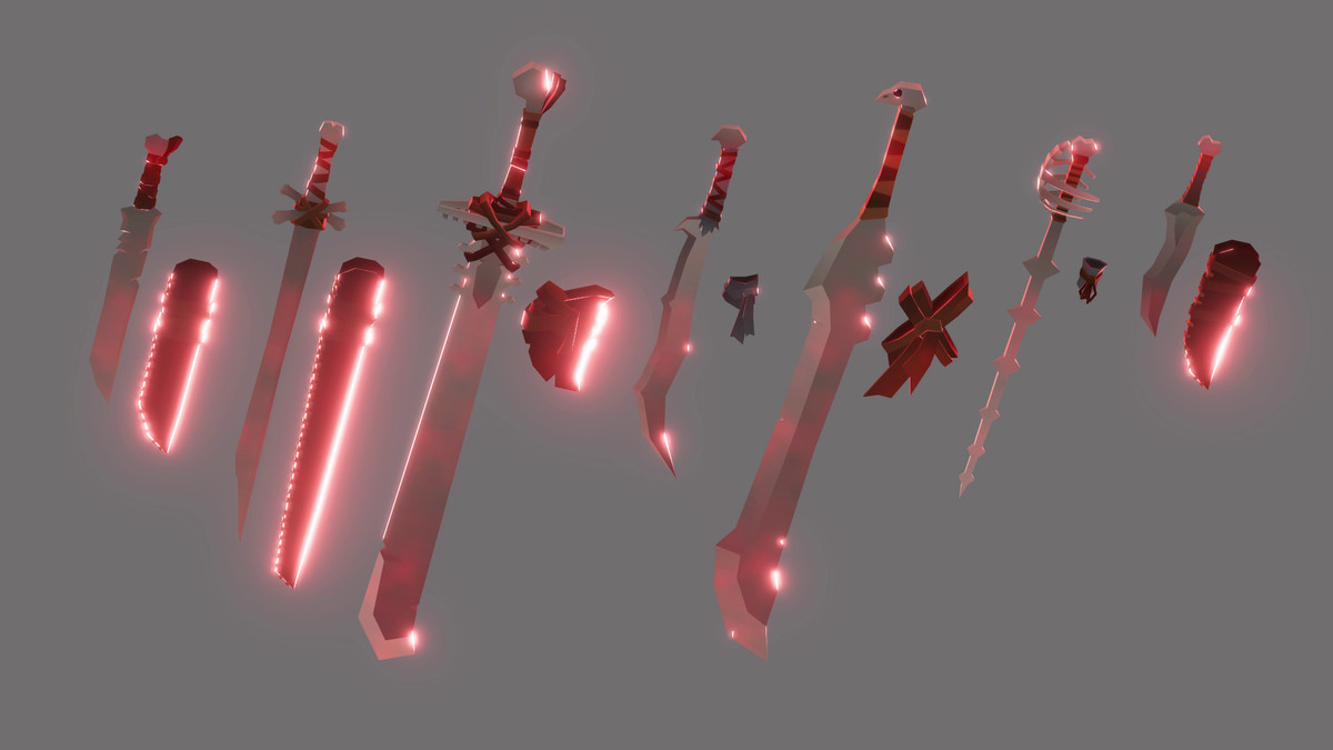 Low-Poly Medieval Fantasy - Advanced Weapons