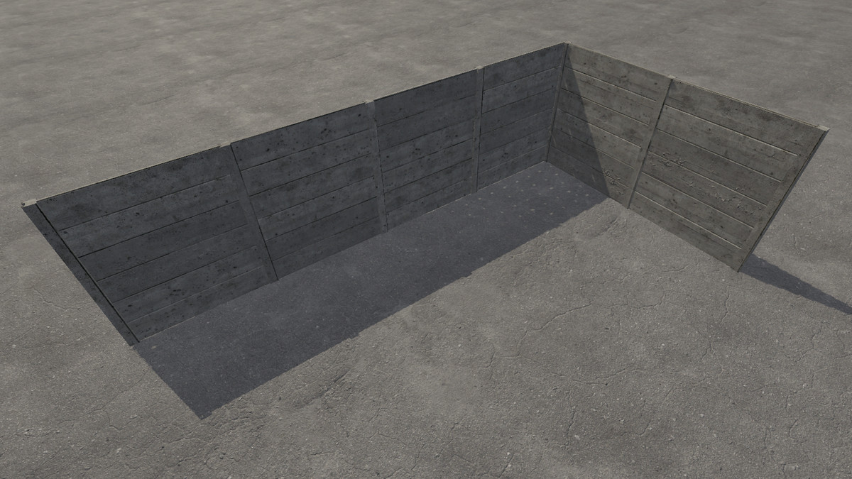 Modular Concrete Wall