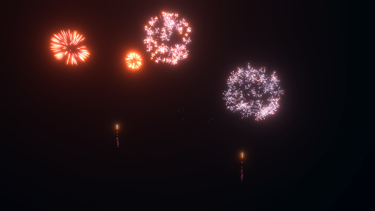 Realistic VFX Particles: Fireworks Pack 02