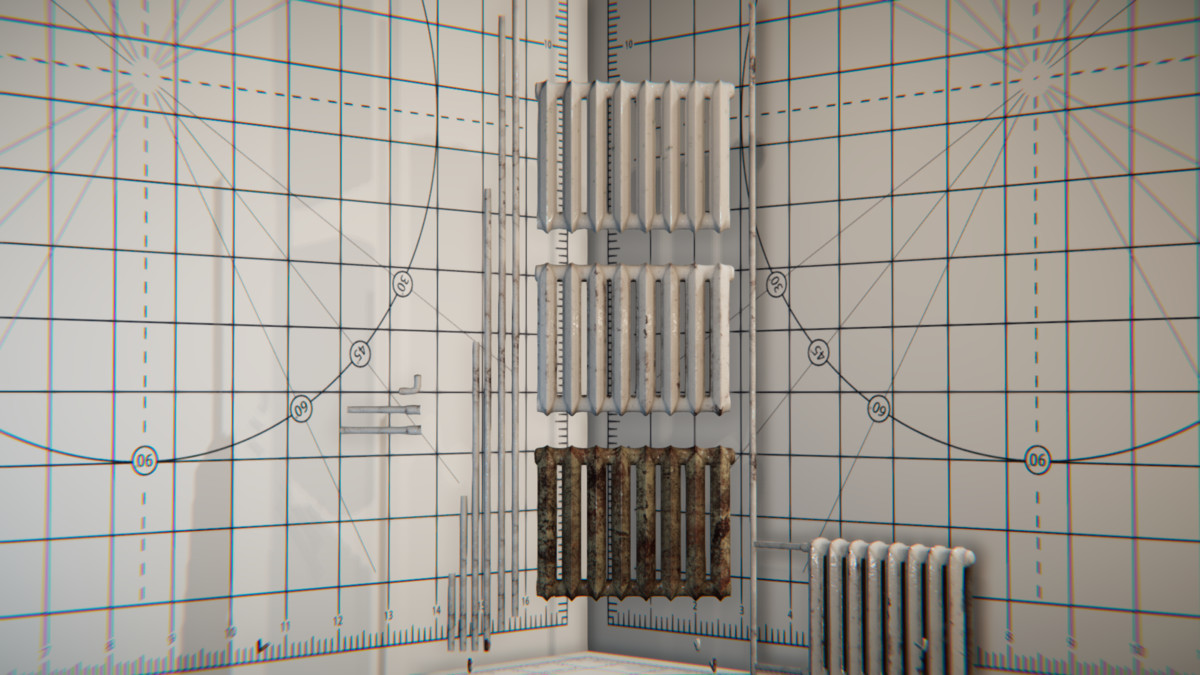 Old Soviet radiators USSR