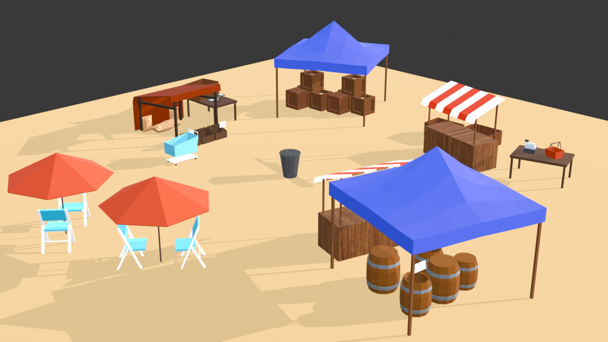 AIRIDev Market Props