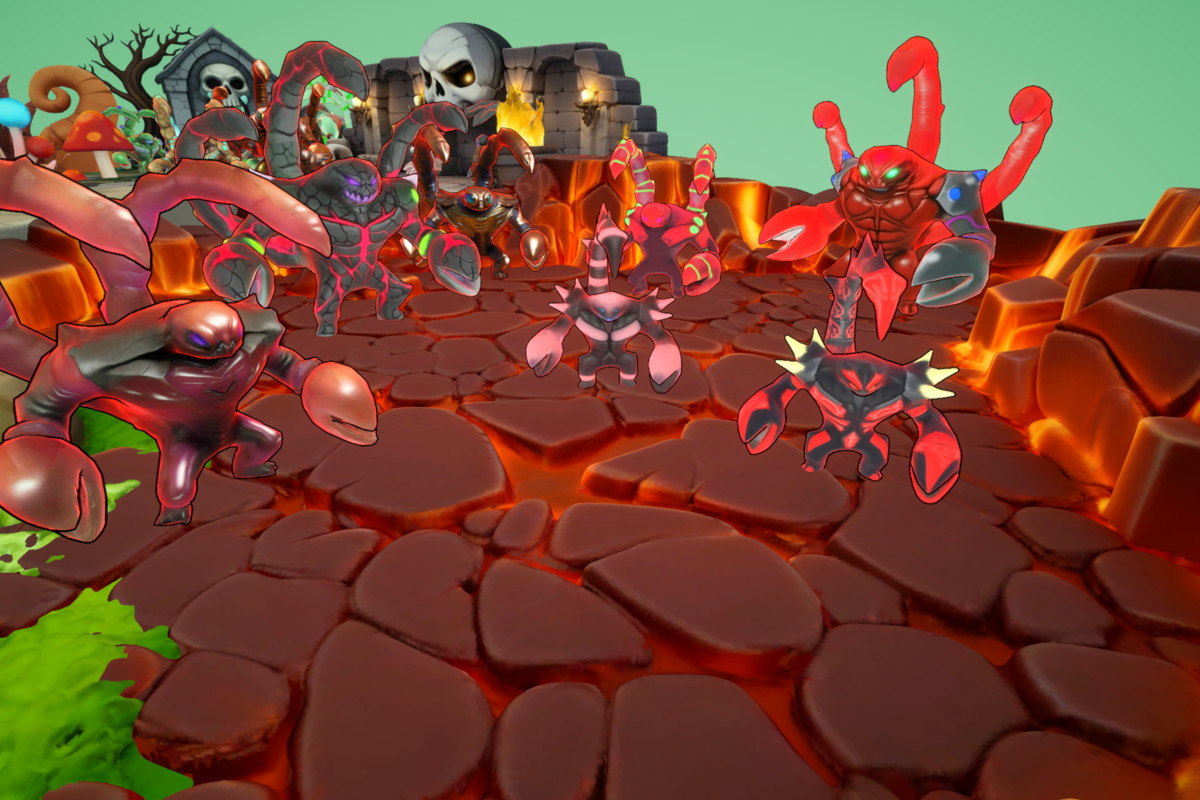 Fantasy Monster Evolution Pack 16-17–18 – Game Ready Creatures | PixeliusVita