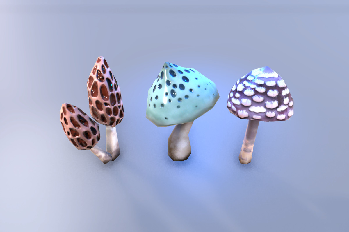 Stylized Mushroom Pack