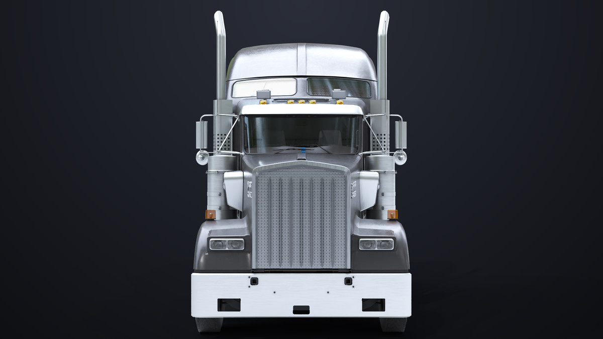 Truck Chassis 02 Generic Black URP HDRP Textures