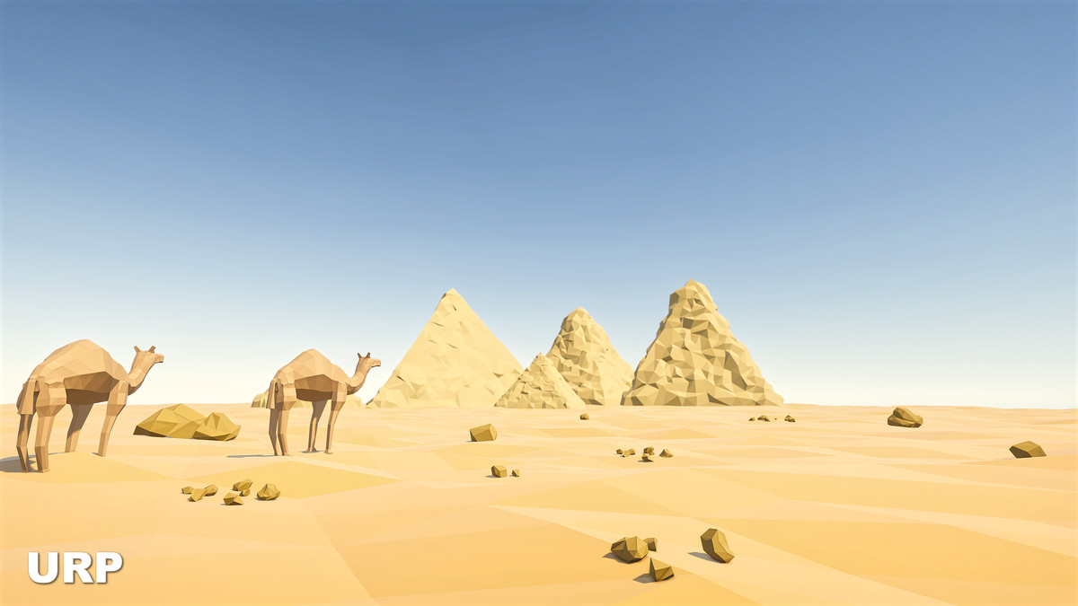 Low Poly Desert Egypts
