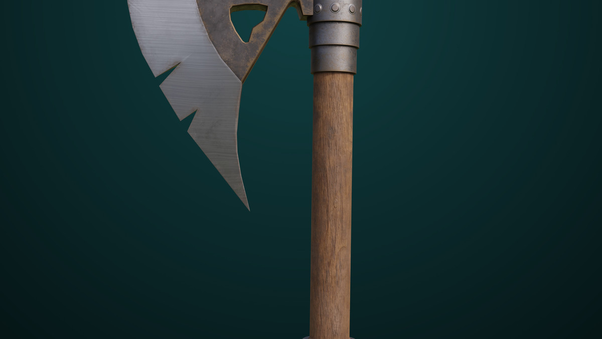 Battle Axe 16 URP HDRP Textures