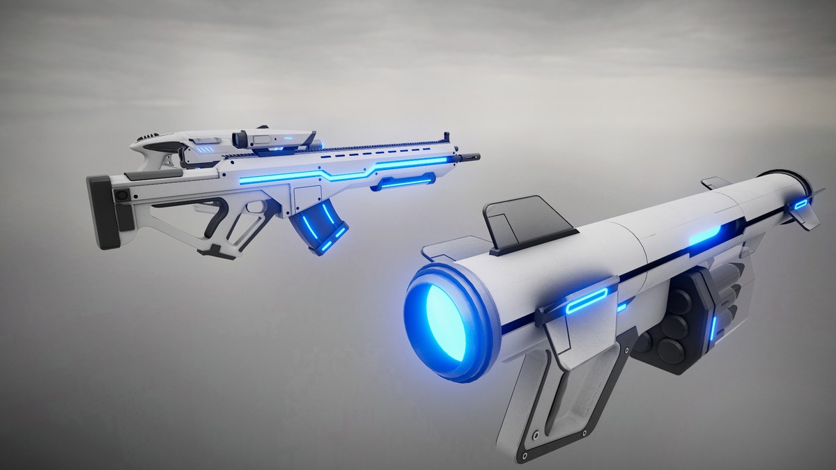 Weapons Pack (Sci-Fi)