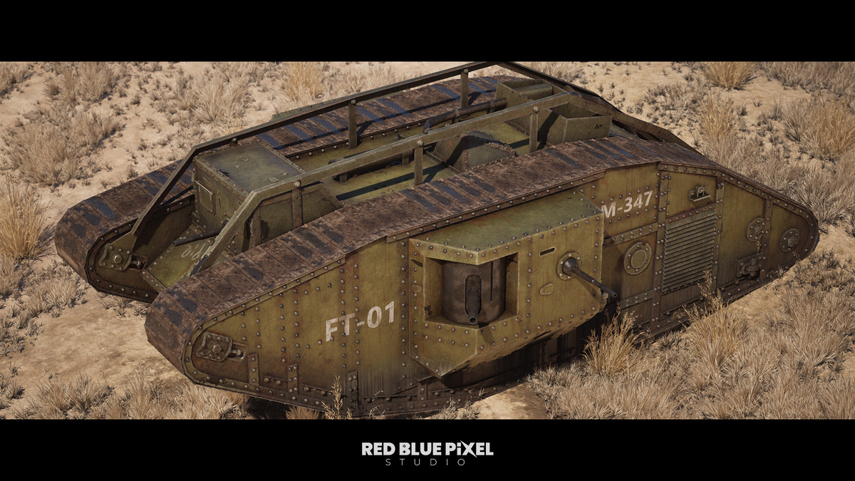 British Mark IV Male Tank