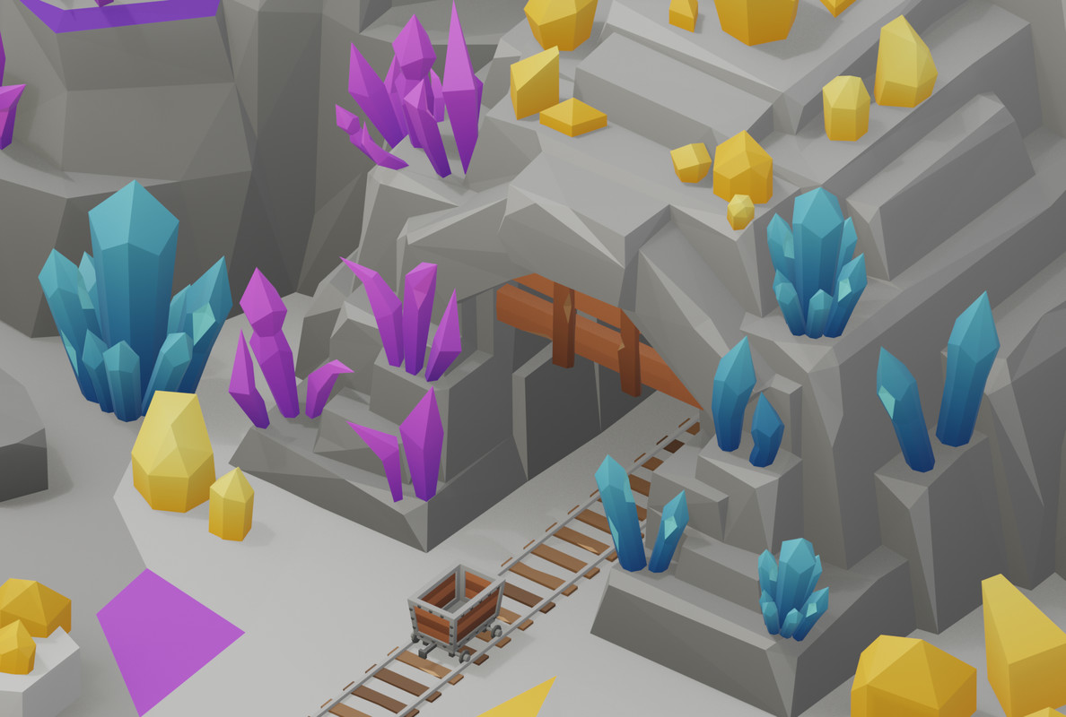 Low Poly Fantasy Locations