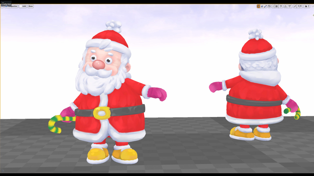 santa claus 24 animations