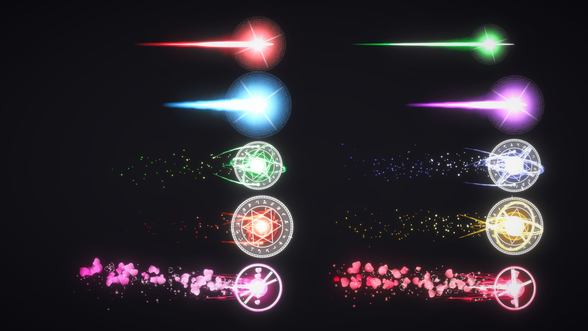 ProjectileFX – 60 Stylized Spell