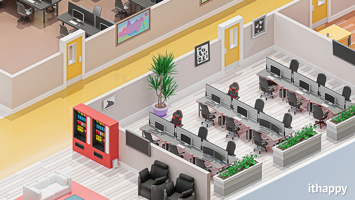 Office 2 - Low Poly 3D Models Pack