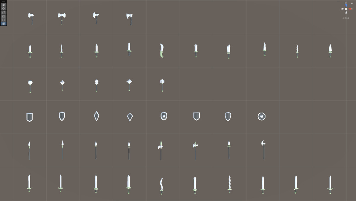 Fantasy Melee Weapons - Low Poly Pack