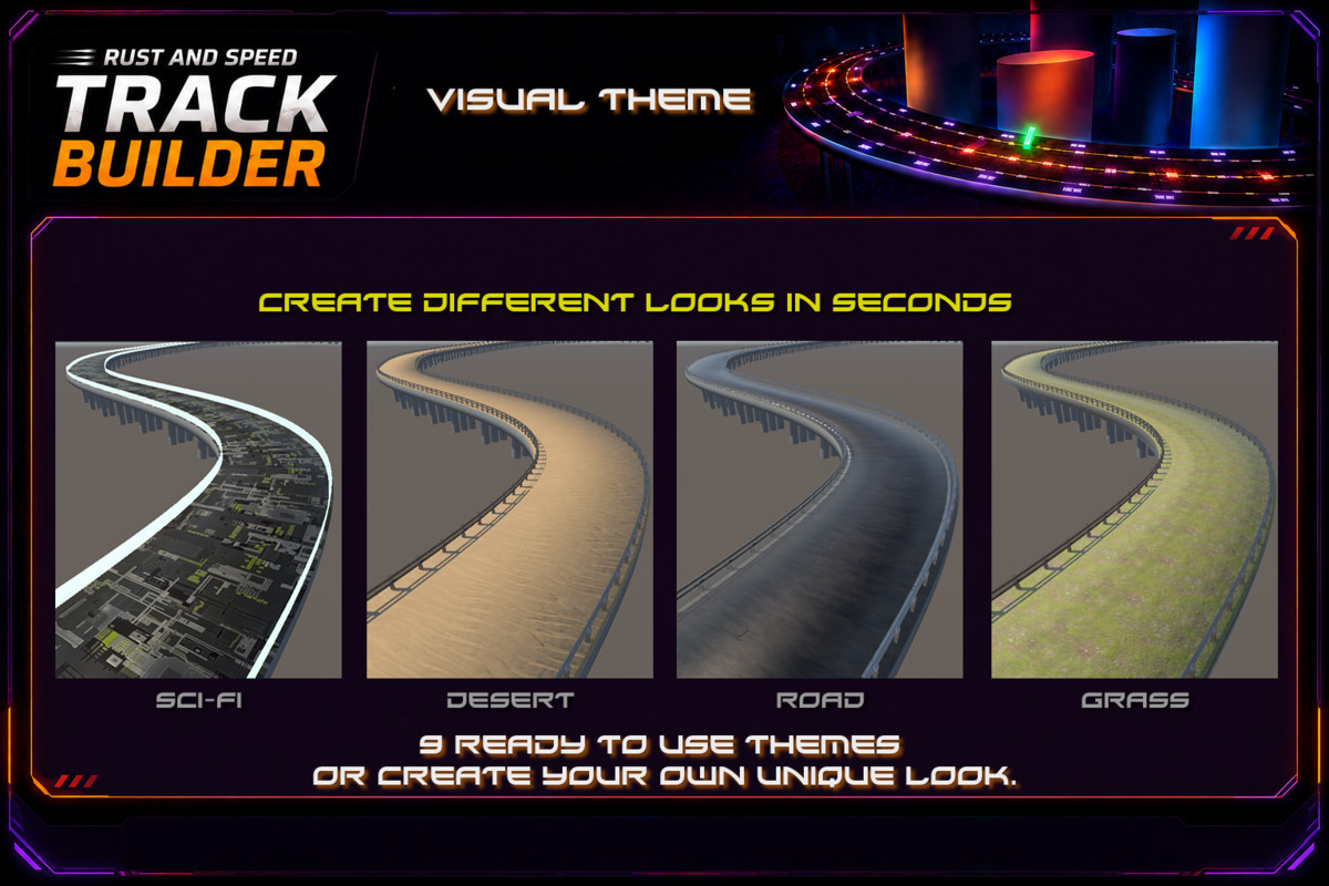 Rust and Speed - Track Builder