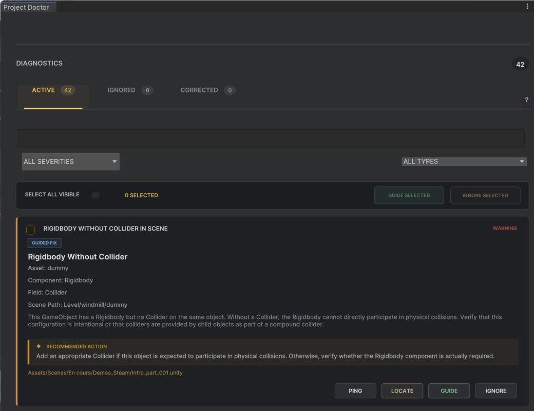 Project Doctor - Project Health Scanner