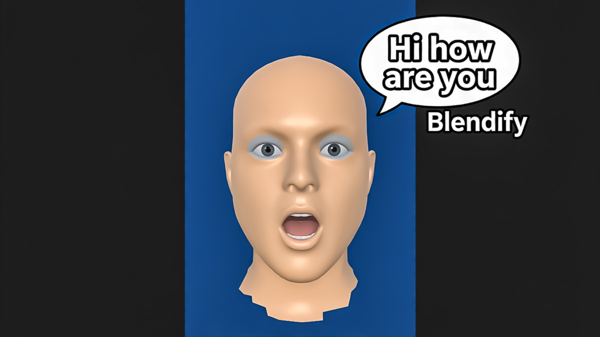 Blendify-Blend shape Lip Sync