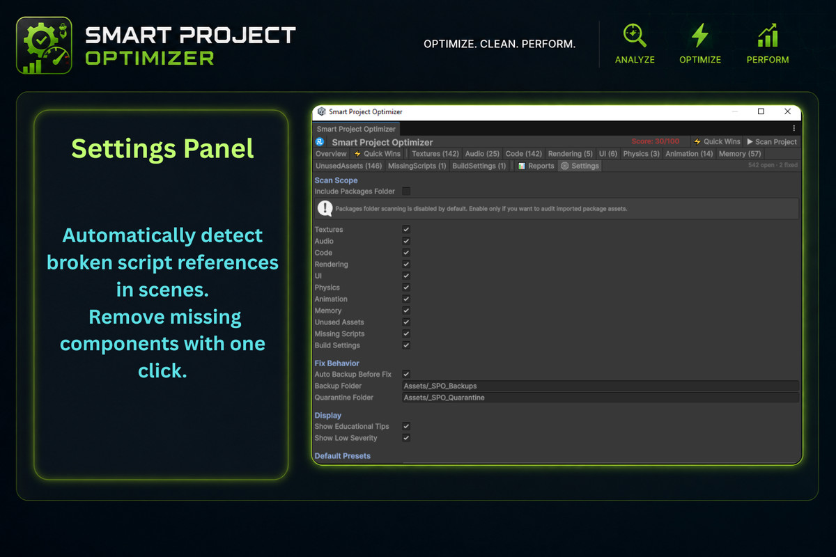 Smart Project Optimizer