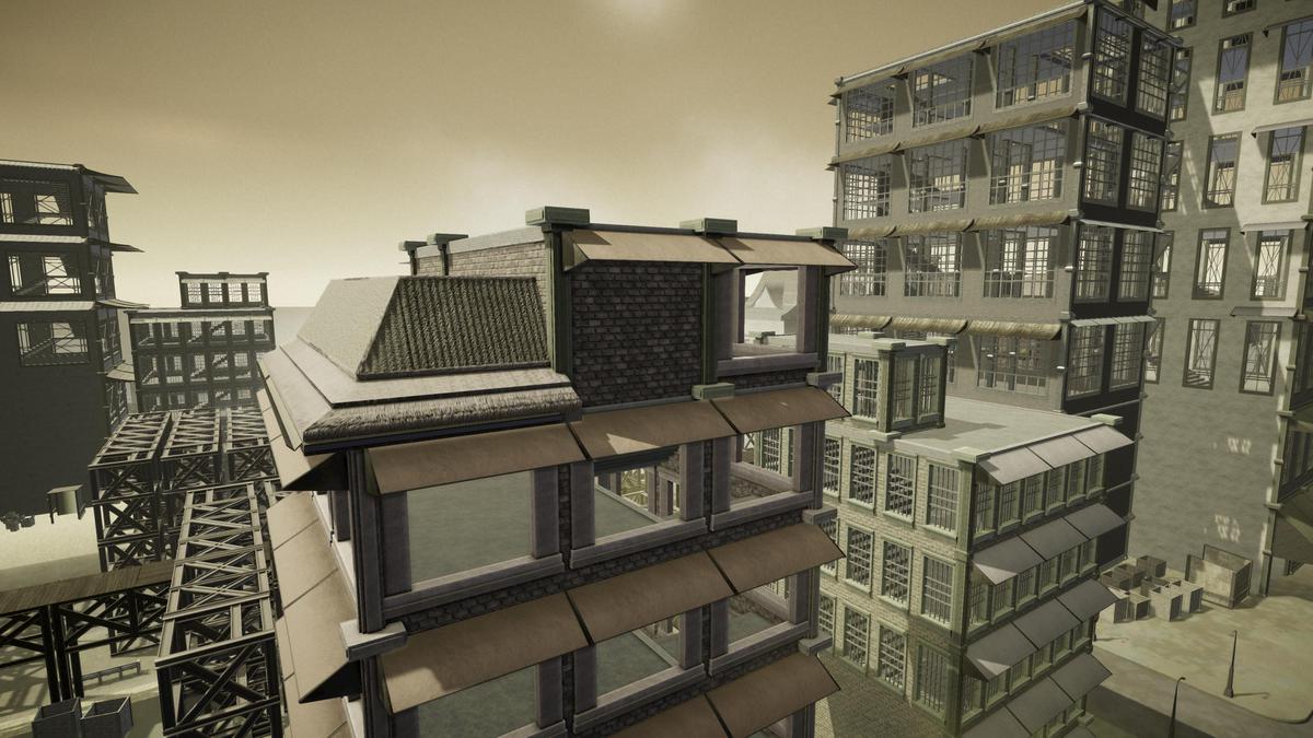 OWA Urban Buildings Bundle PRO: City Buildings with Interiors & Exteriors
