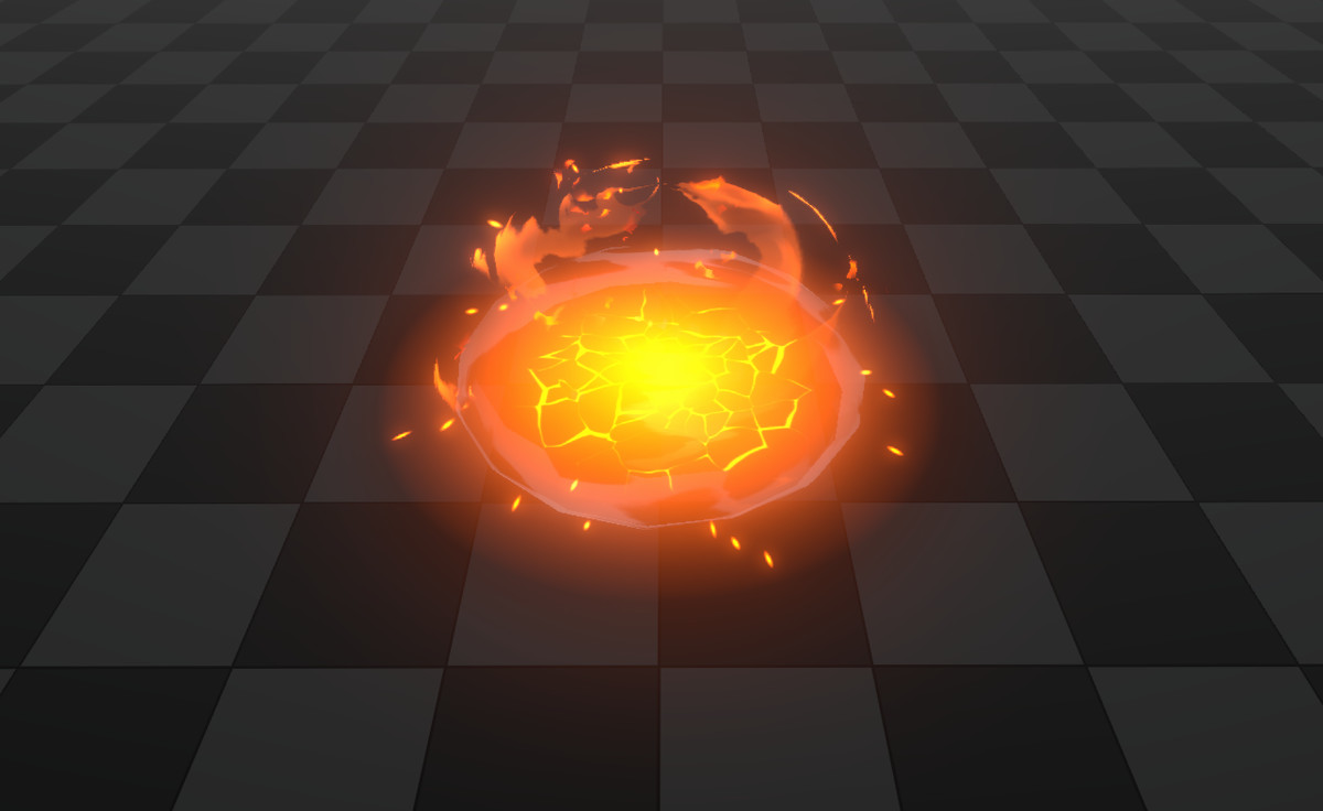 Stylized Anime Combat Fire VFX Pack
