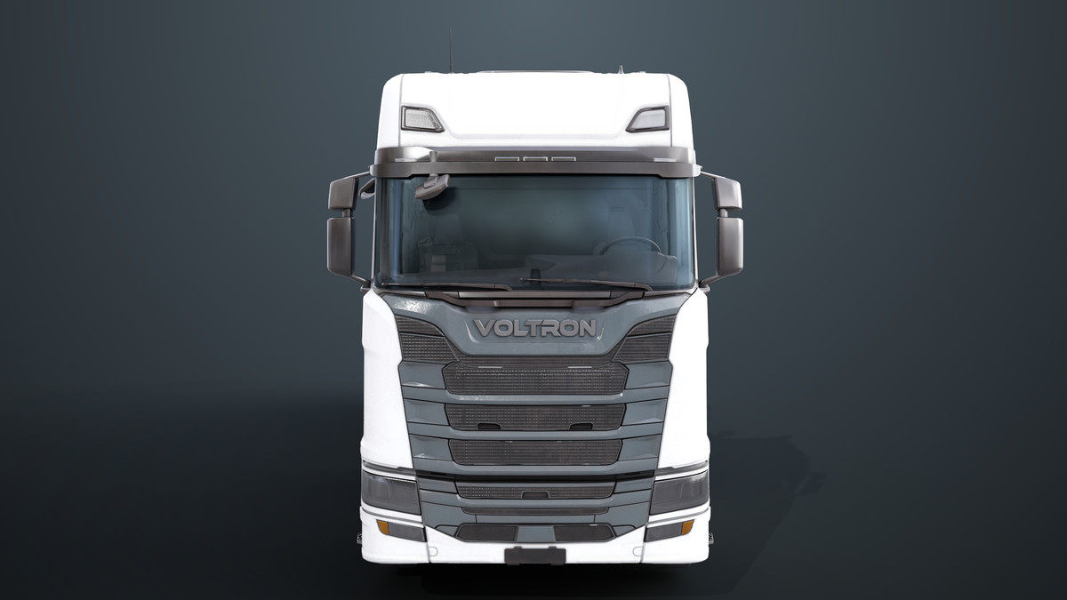 Chassis06 Cement Trailer 01 White URP HDRP Textures