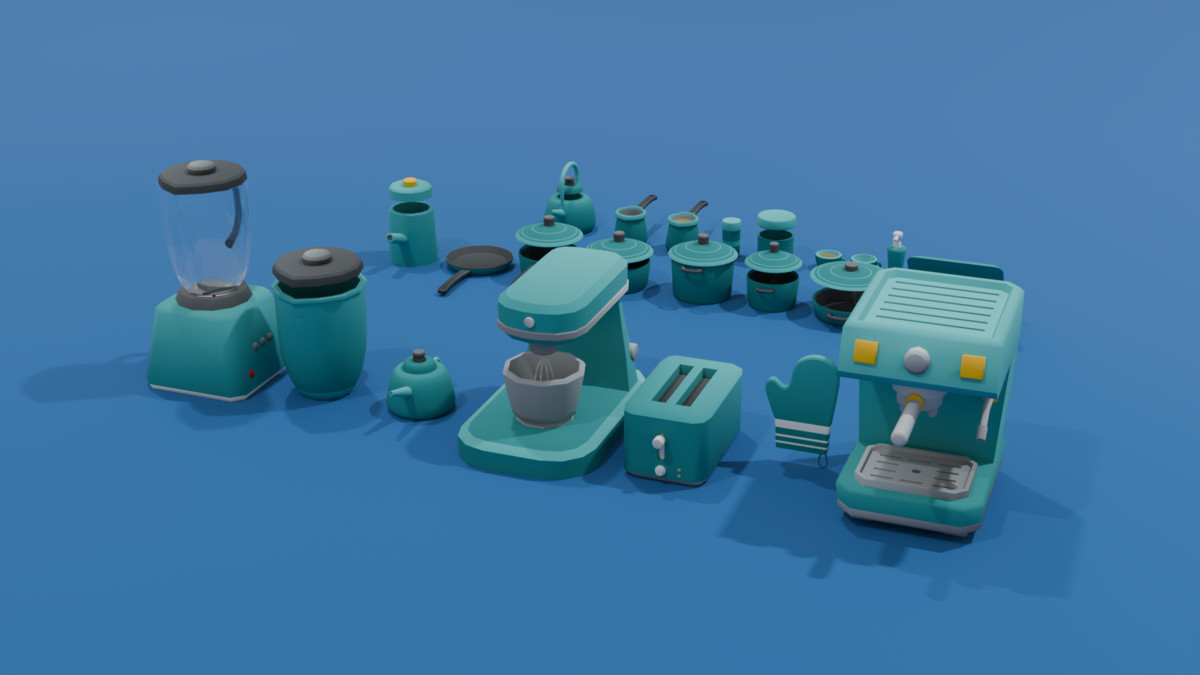Cartoon Kitchen Package