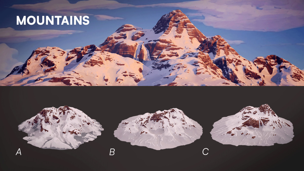 Arctic Landscape Stylized