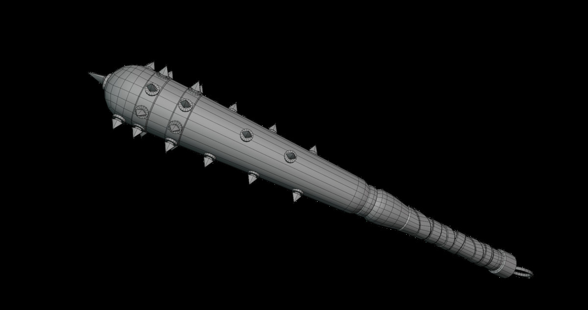 Baseball Bat Blood Weapon URP HDRP Textures