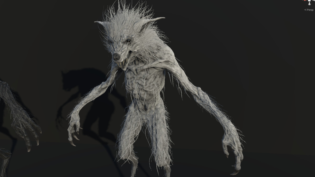 Feral Werewolf Monster