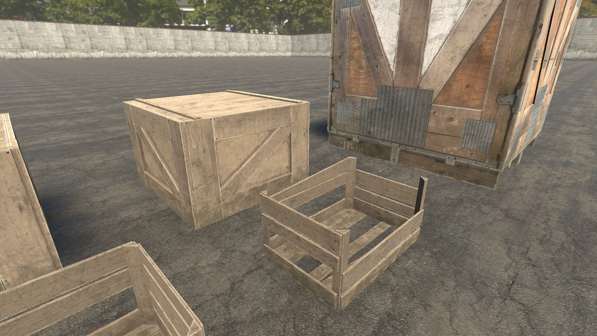 PBR Wooden Crates