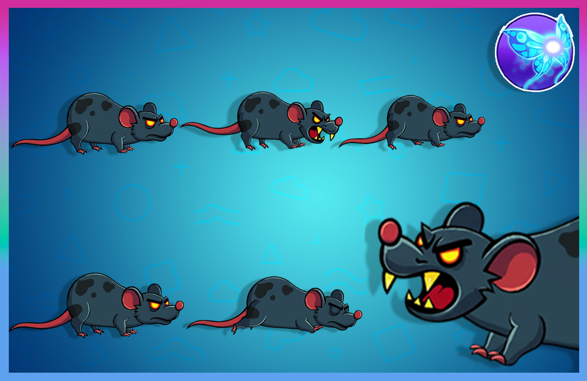 Rotfang 2D Animated Character