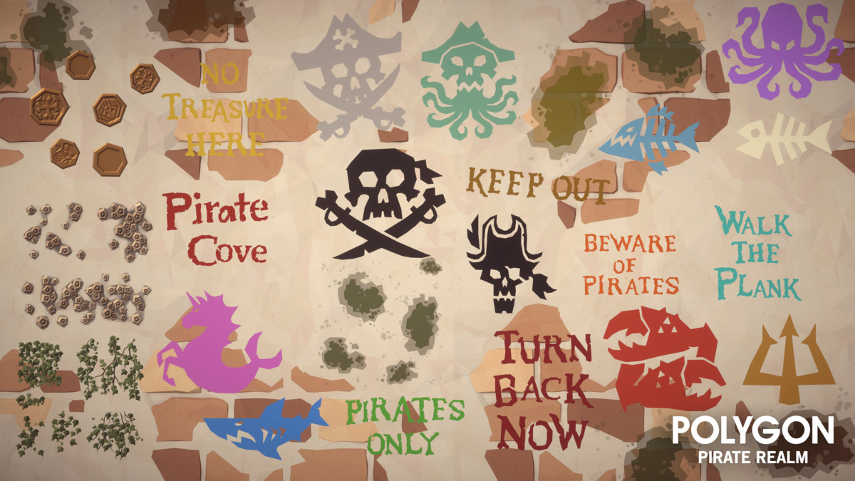POLYGON - Pirate Realm - Art by Synty