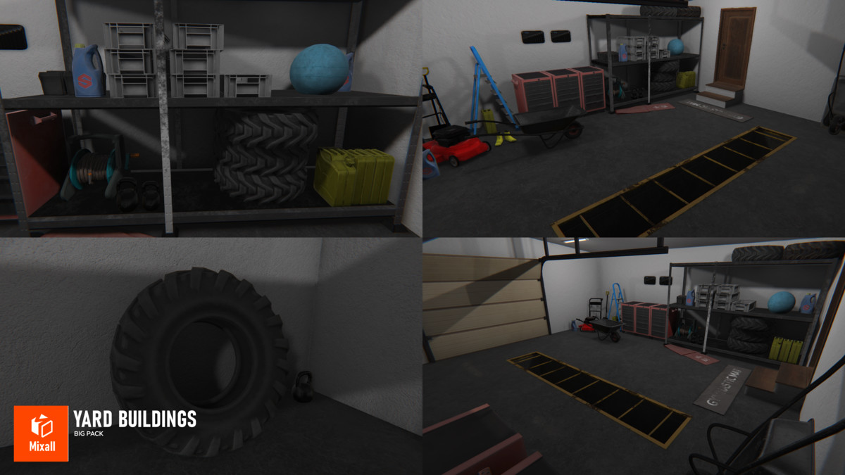 Yard buildings - Big Pack