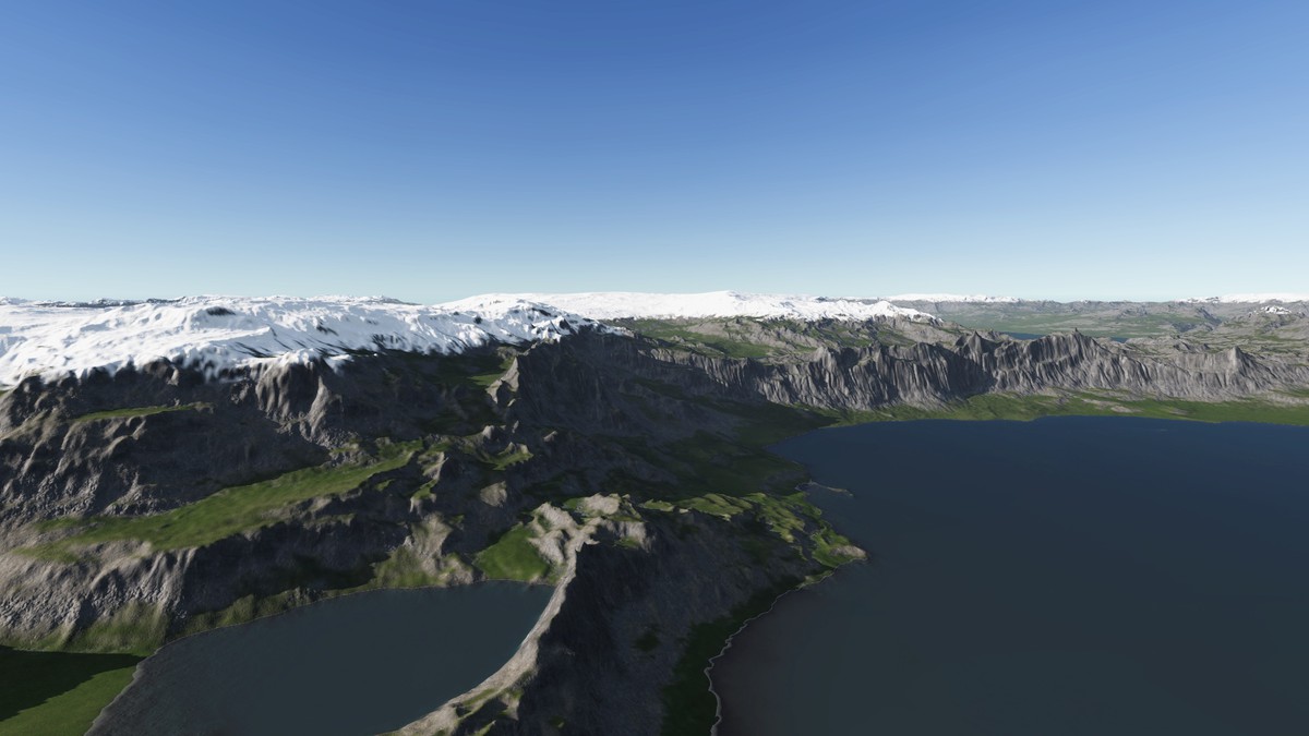 Procedural Ridged Mountains 8K & 4K - 54 Terrains