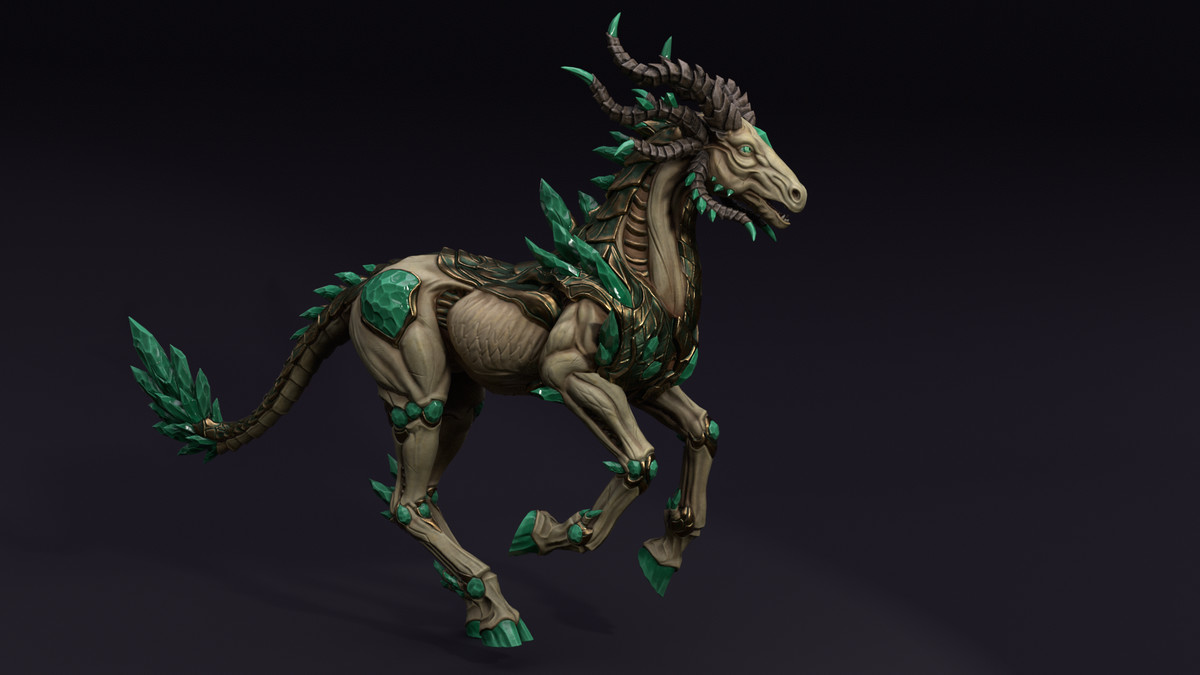 Crystal horse