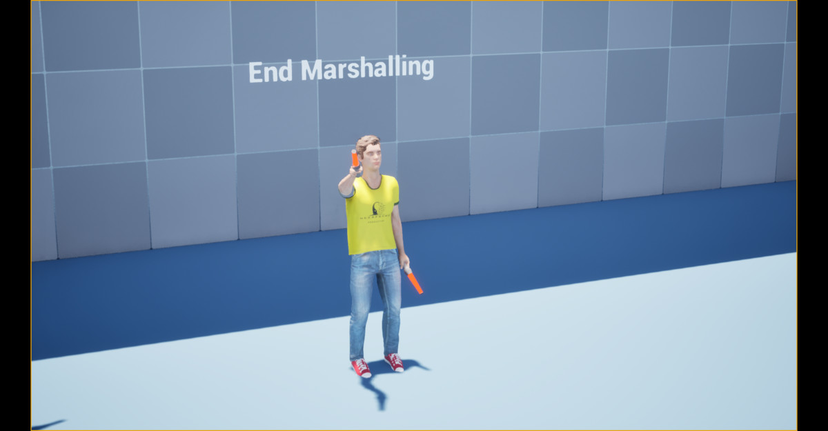 Aircraft Marshalling Animation