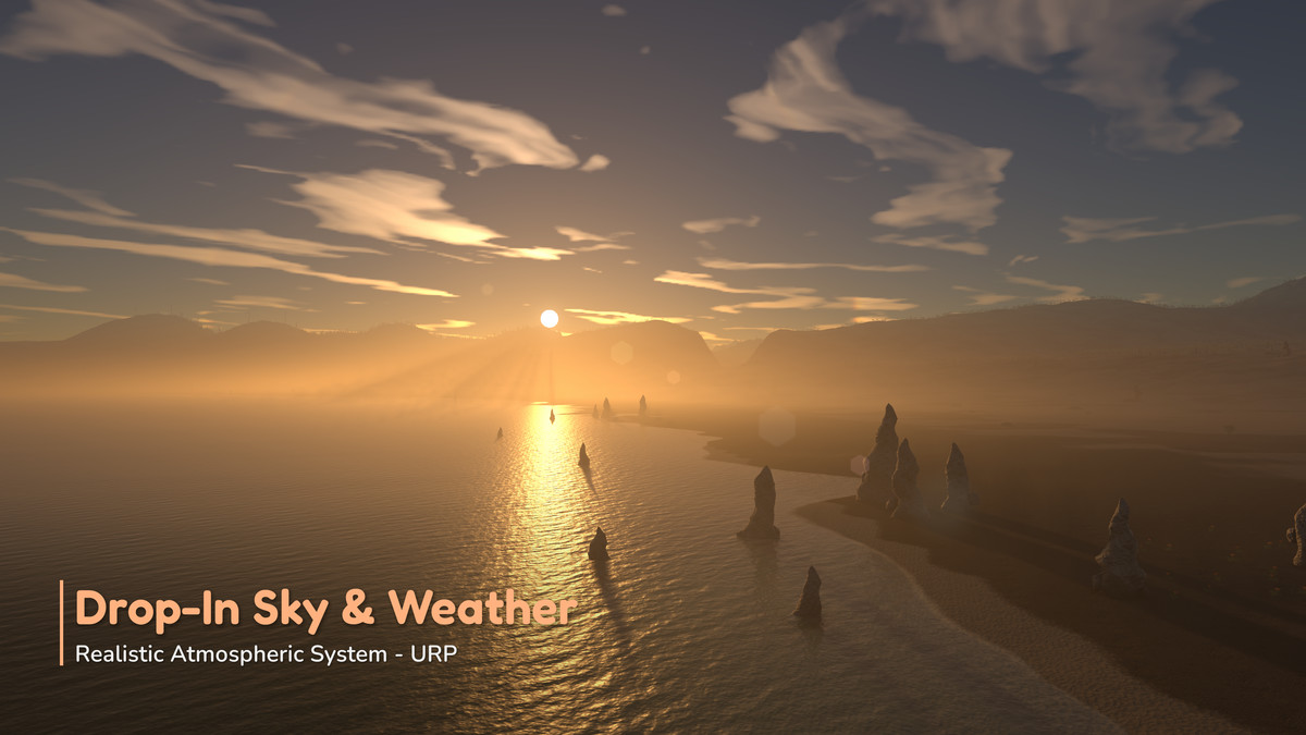 Drop-In Sky & Weather — Realistic URP System