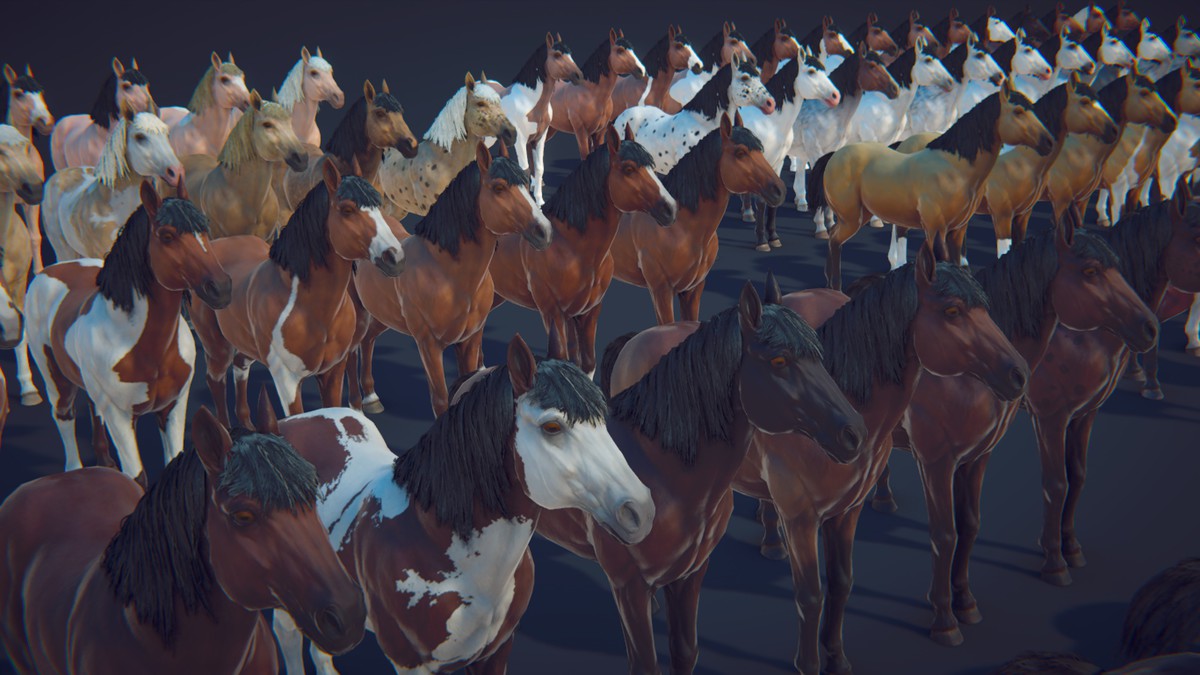 Horse Animset Pro 4 (140 Skin Add-on)