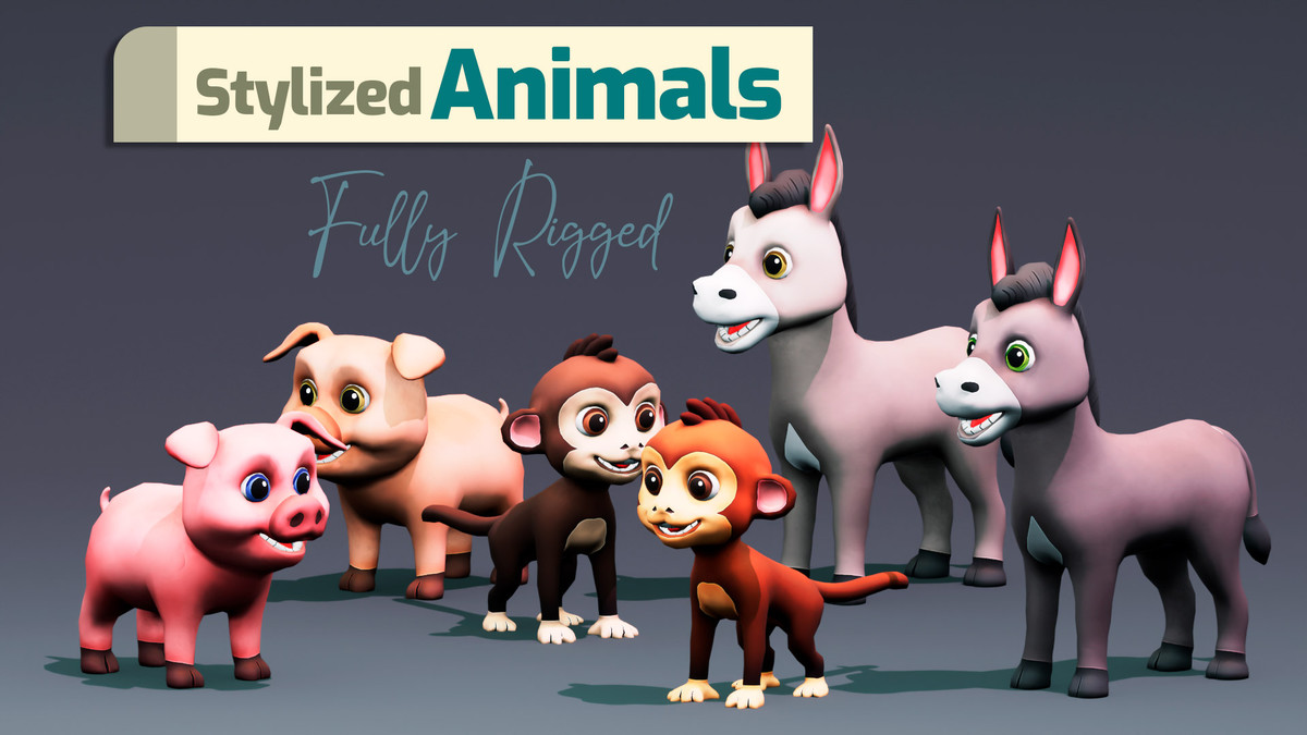 Stylized Animated Animals 1