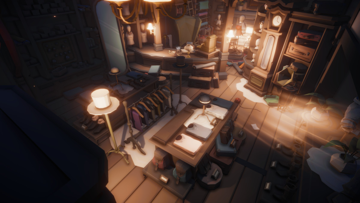 STYLIZED Fantasy Clothing Shop - Low Poly 3D Art