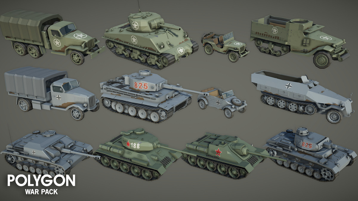 Value Bundle – POLYGON War Pack and WWI Map
