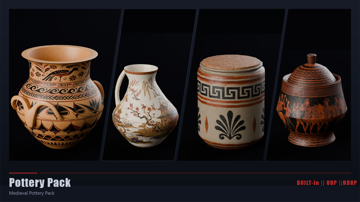 Medieval Pottery Pack