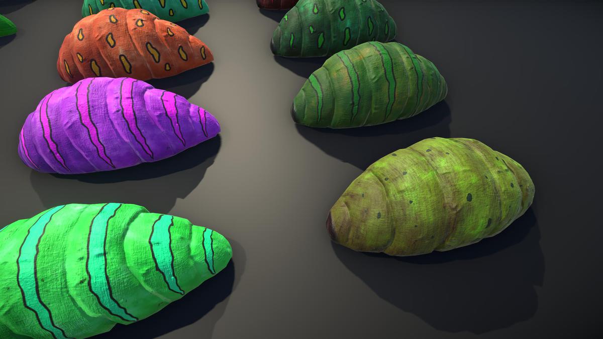 Frozen Winter Worms(Customizable)