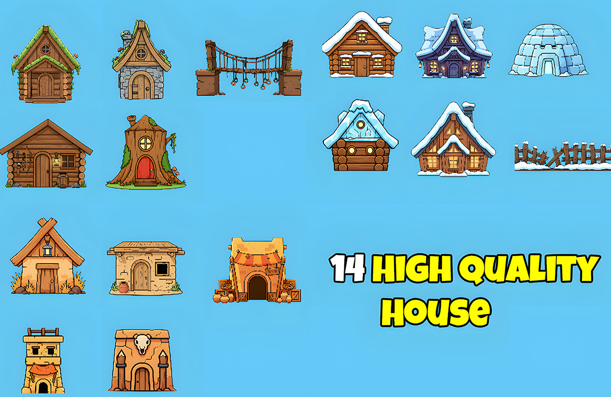 Tri-Biome 2D Game Environment Pack