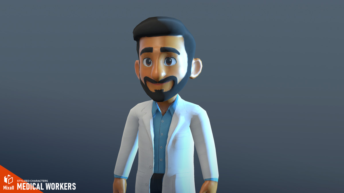 Medical workers - stylized characters
