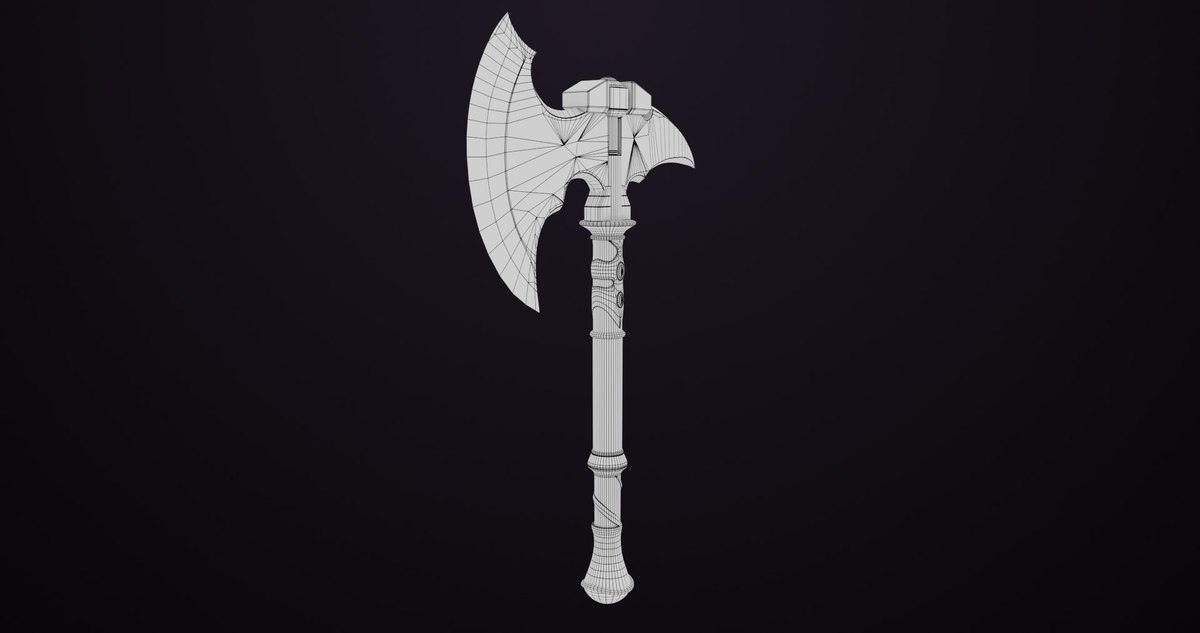 6 Battle Axes Collection 01 URP HDRP Textures
