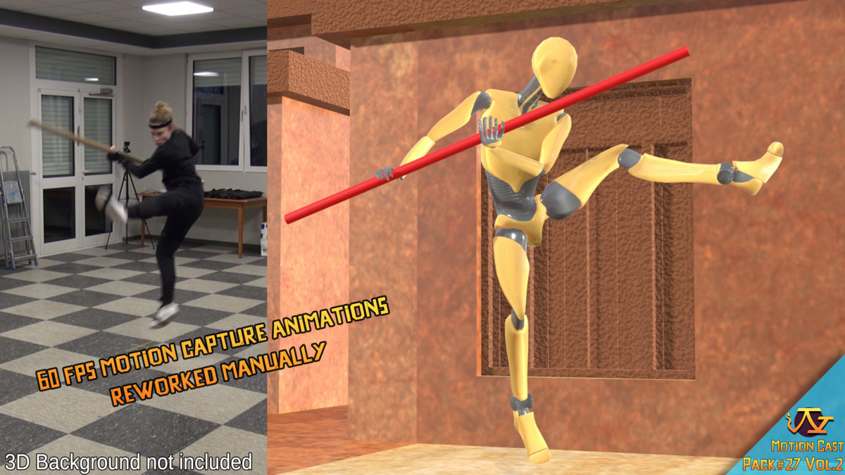 Gunshu animations (Motion Cast#27 Vol.2)