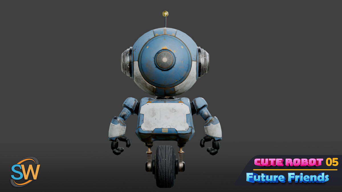 Cute Robot 05 - Future Friends