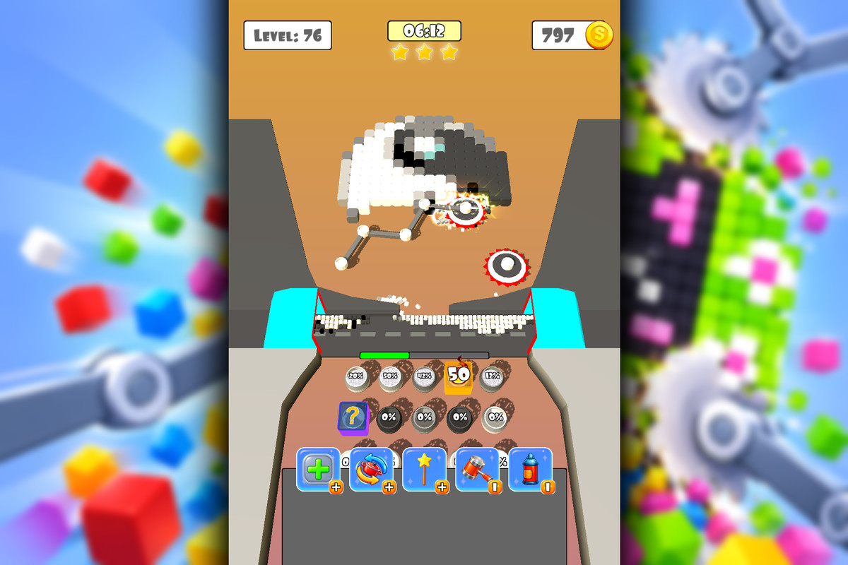 Saw Flow - Complete Mobile Game Template