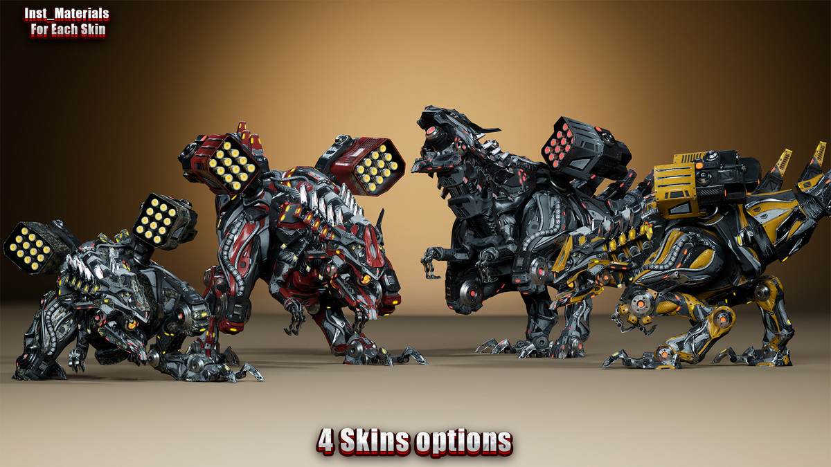 Sci-Fi Dino Tiny